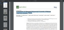 Evaluation of Abnormal Hypocotyl Growth of Mutant Capsicum annuum Plants