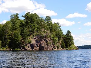 Felsen am Angelsee