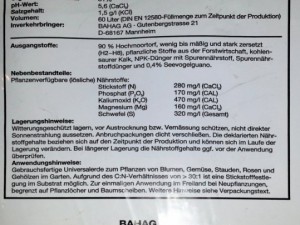 Pflanzenerde Bhaus