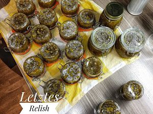 Grünes Chili Relish