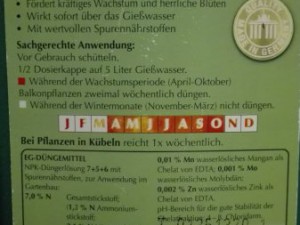 Flüssigdünger Lidl