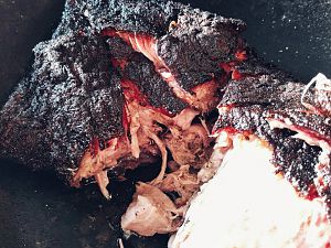 Pulled Pork Anschnitt