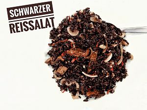Schwarzer Reissalat