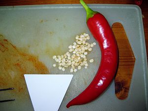 ärgerlich, unbekante chilisorte....