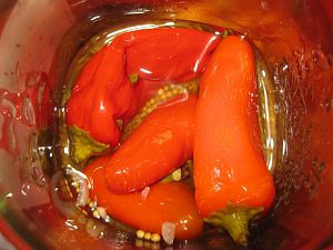 eingelegte Jalapenos, köstlich mmm