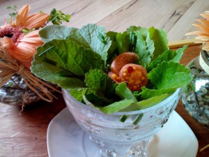 Radieschenblattsalat