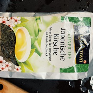 Aromatisierter Grüntee
