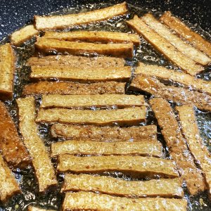 Sommerrollen Tofu-Streifen