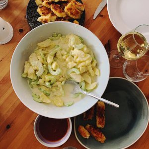 Kabeljau & Kartoffelsalat