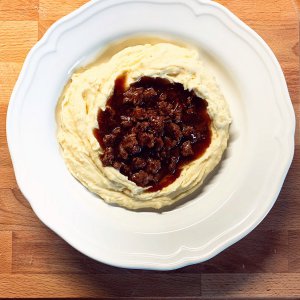 Kartoffelbrei & Hackfleischsoße