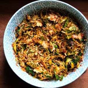 Rosenkohl-Kimchi