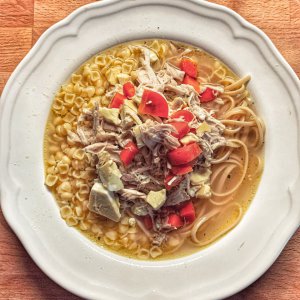 Hühnersuppe