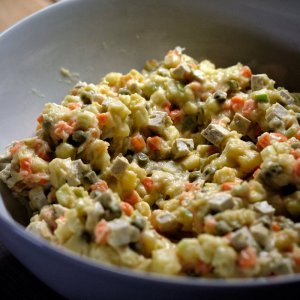 koreanischer Kartoffelsalat