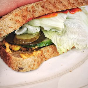 Gemüse-Sandwich