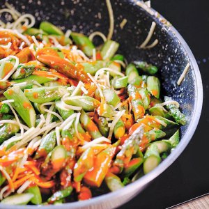 Spargel mit Cho-Gochugaru