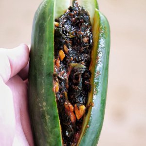 Oi Sobagi - Gurken gefüllt