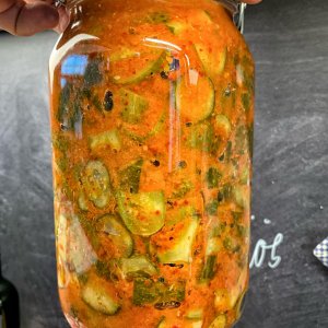 Gurken Kimchi, 3d