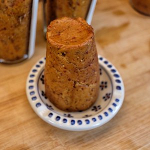 Seitan, ~ 50 Min. gedämpft