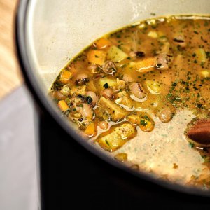 Bohnensuppe
