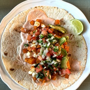Süßkartoffel-Tortillas