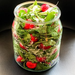 Radies eingesalzen