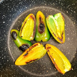 Geröstete Jalapeños