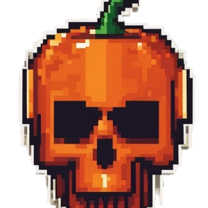 A Habanero Pepper Skull