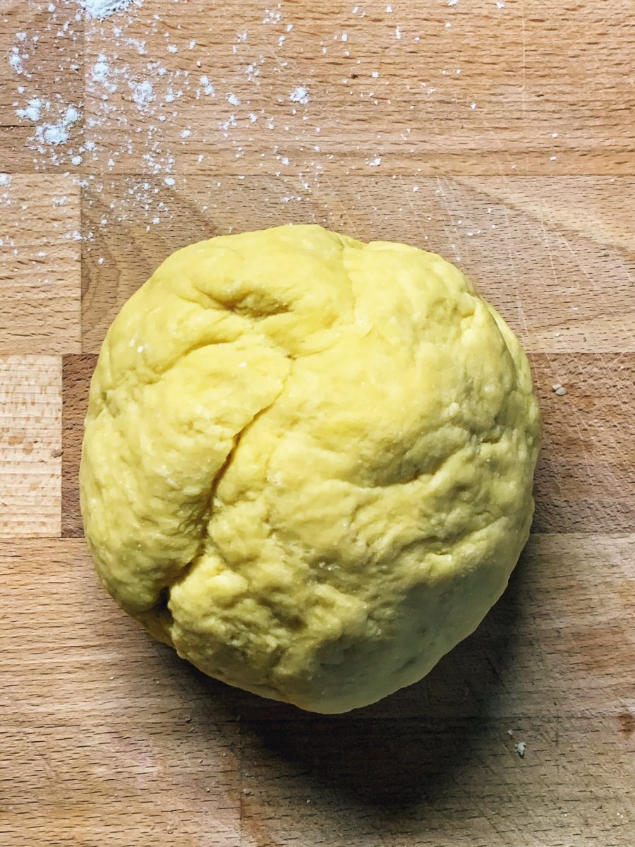 Eiernockerl- / Eiernudelteig