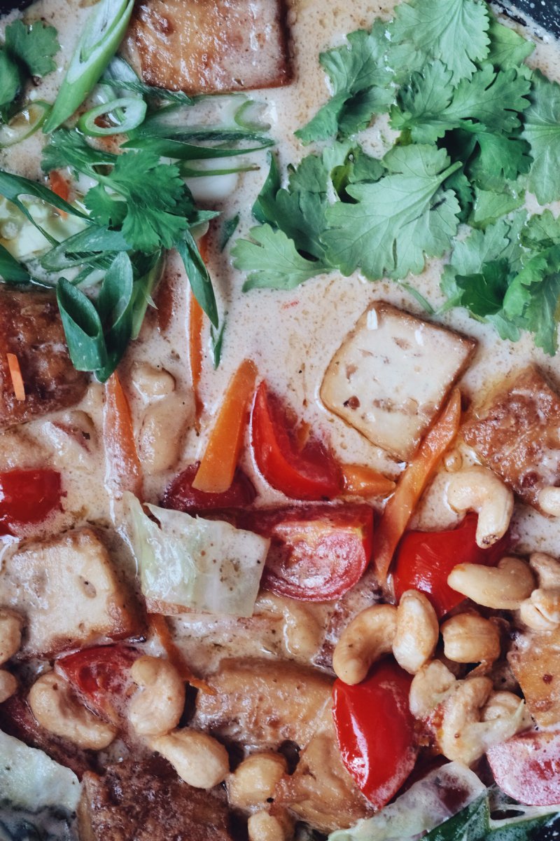 Grünes Reste-Curry