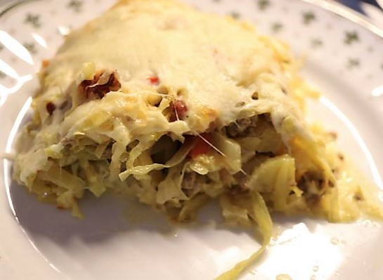 Spitzkohl Auflauf